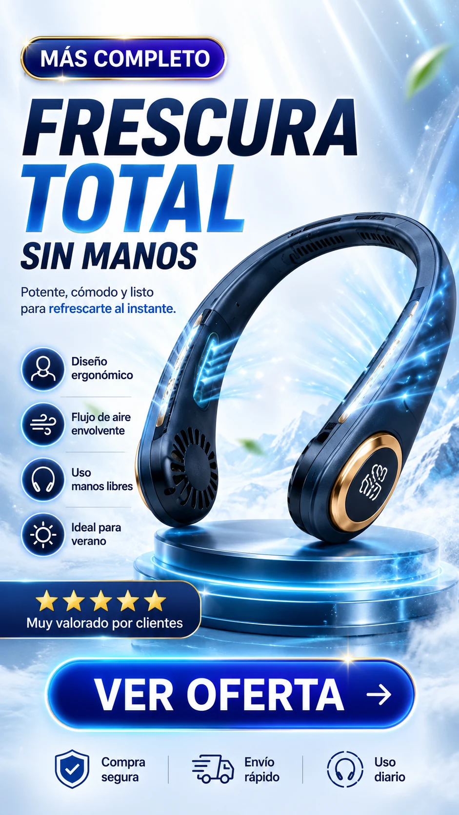 Ventilador de cuello